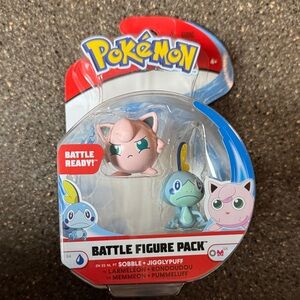 Pokémon Battle Figure Pack - Jigglypuff and Sobble